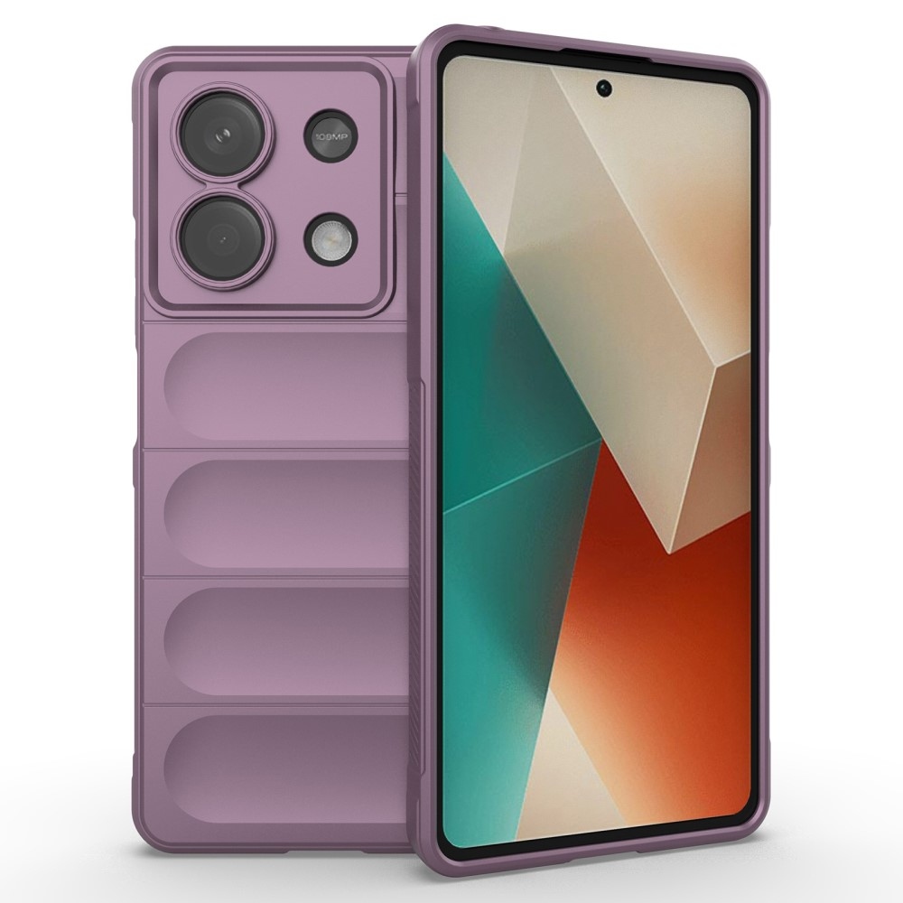 Rugg odolný gelový obal na Xiaomi Redmi Note 13 5G - světlefialový