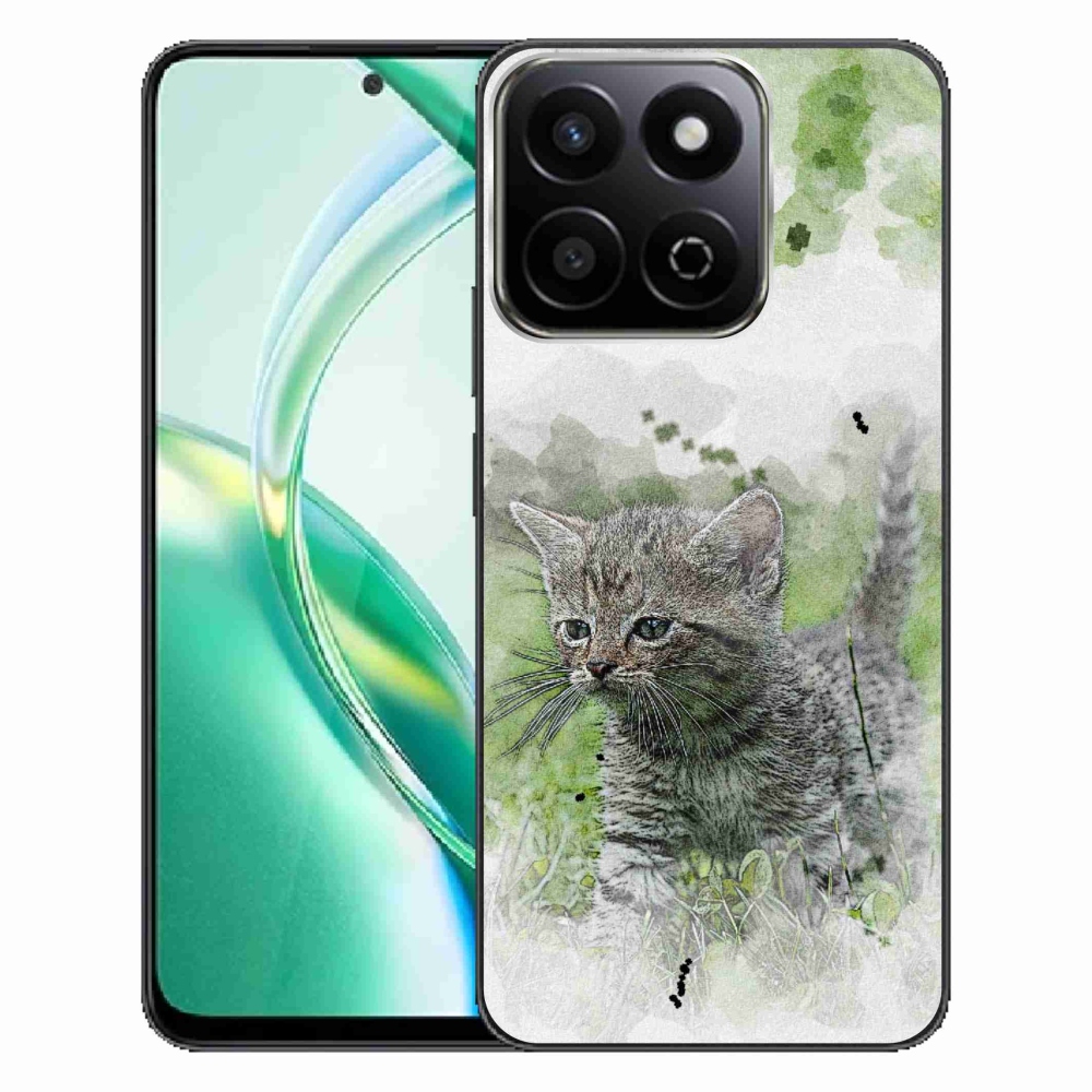 Gelový kryt mmCase na Honor 200 Smart 5G - roztomilé kotě 1