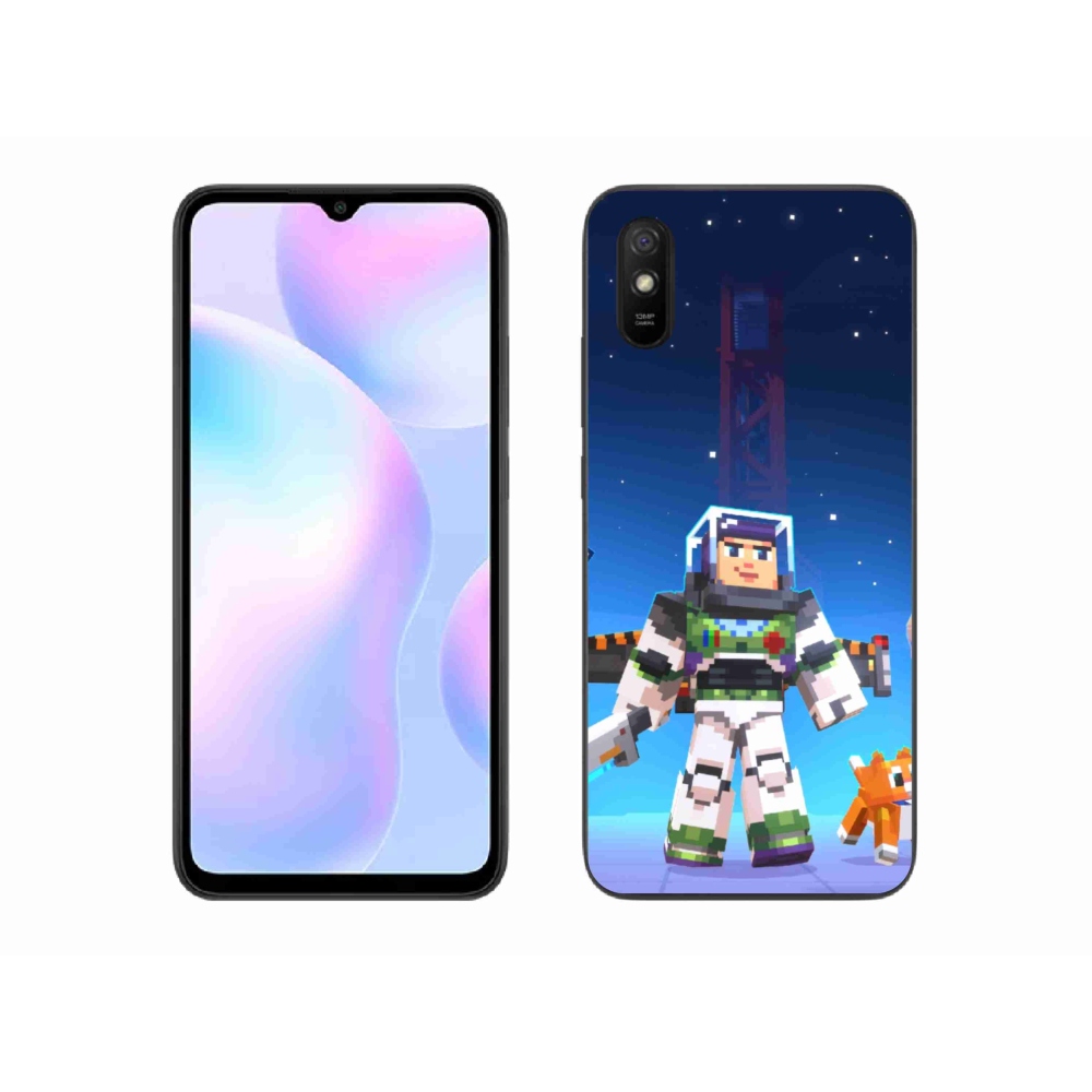 Gelový kryt mmCase na Xiaomi Redmi 9A - minecraft 2