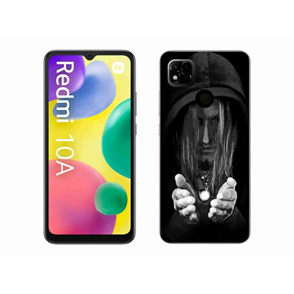 Gelový kryt mmCase na Xiaomi Redmi 10A - tajemná osoba
