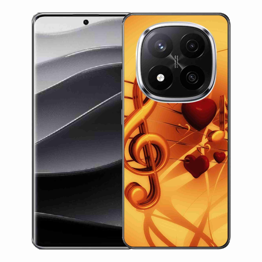 Gelový kryt mmCase na Xiaomi Redmi Note 14 Pro+ 5G - noty