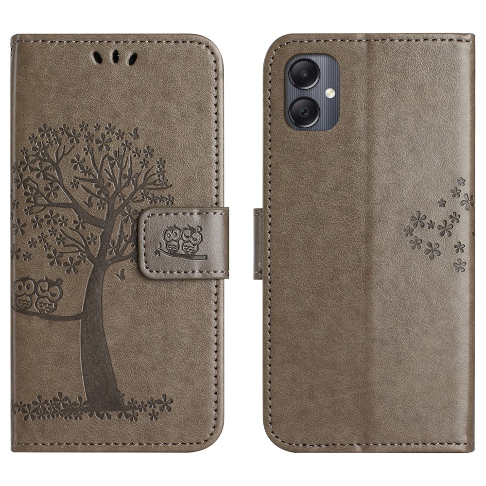 Tree knížkové pouzdro na Samsung Galaxy A07 4G - šedé