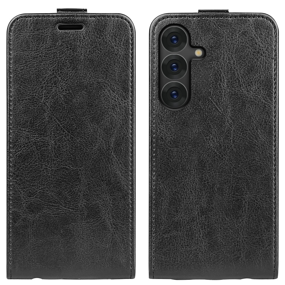 Vertical knížkové pouzdro na Samsung Galaxy S25 - černé