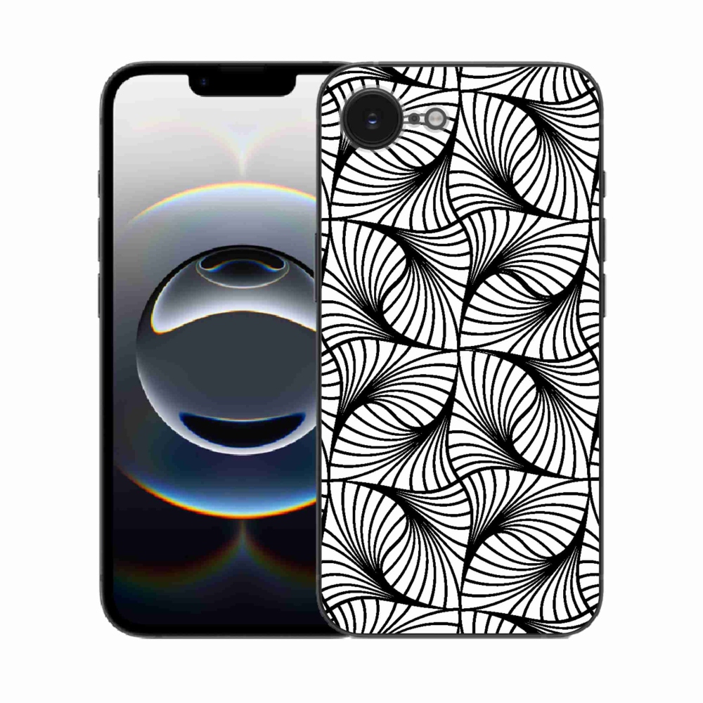 Gelový kryt mmCase na iPhone 16e - abstrakt 11