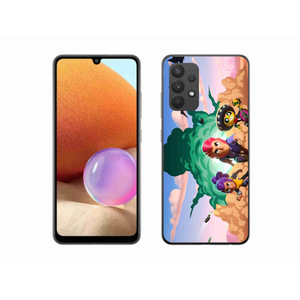 Gelový kryt mmCase na Samsung Galaxy A32 4G - brawl stars