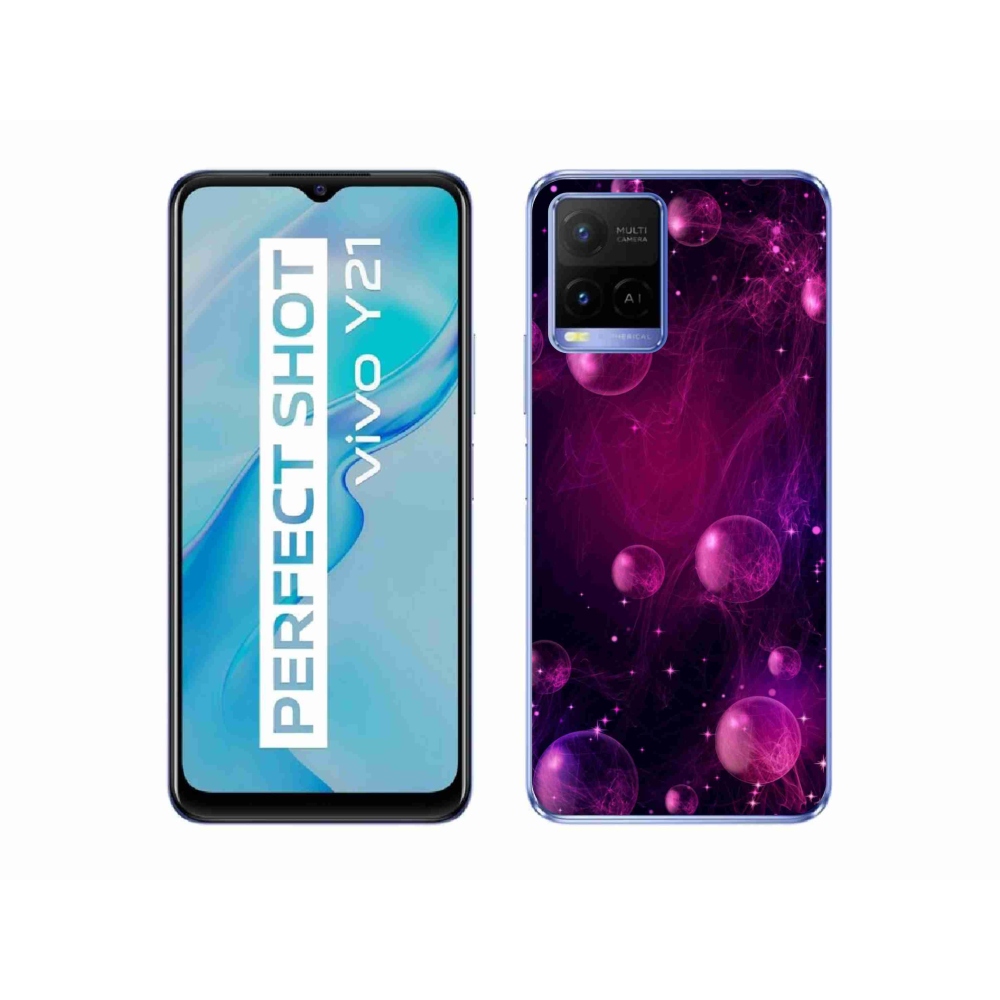 Gelový kryt mmCase na Vivo Y21/Y21s/Y33s - abstrakt 22
