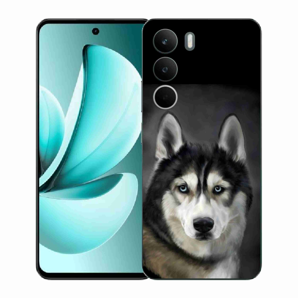 Gelový kryt mmCase na Realme C71 - husky