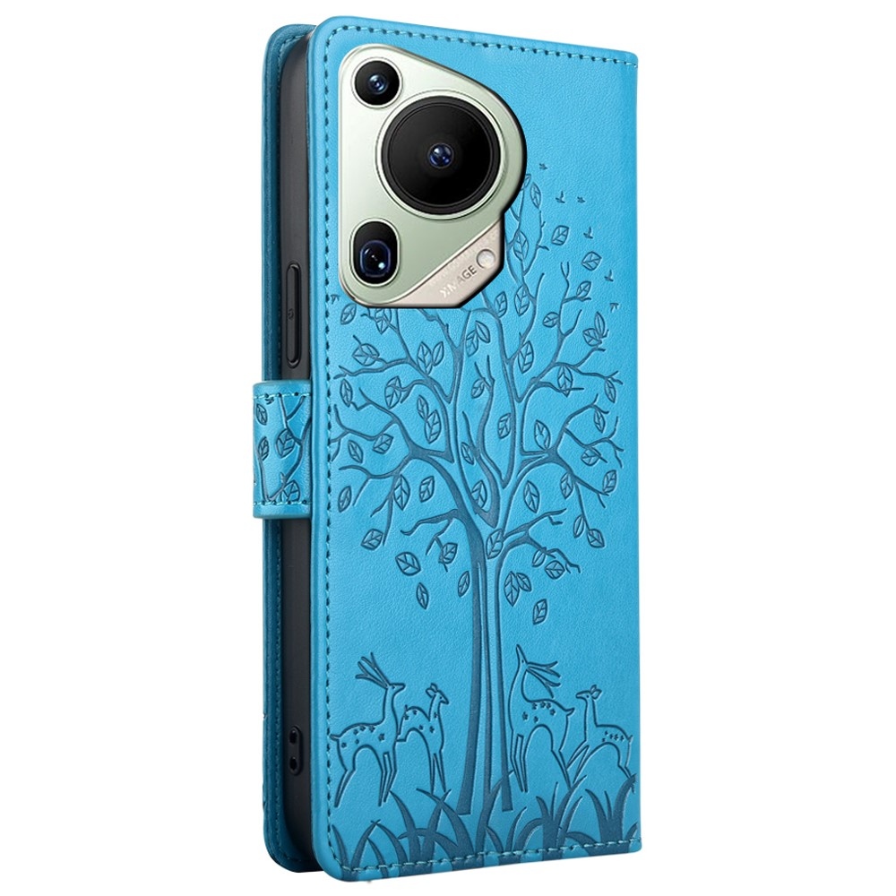 Tree knížkové pouzdro na Huawei Pura 70 Ultra - modré