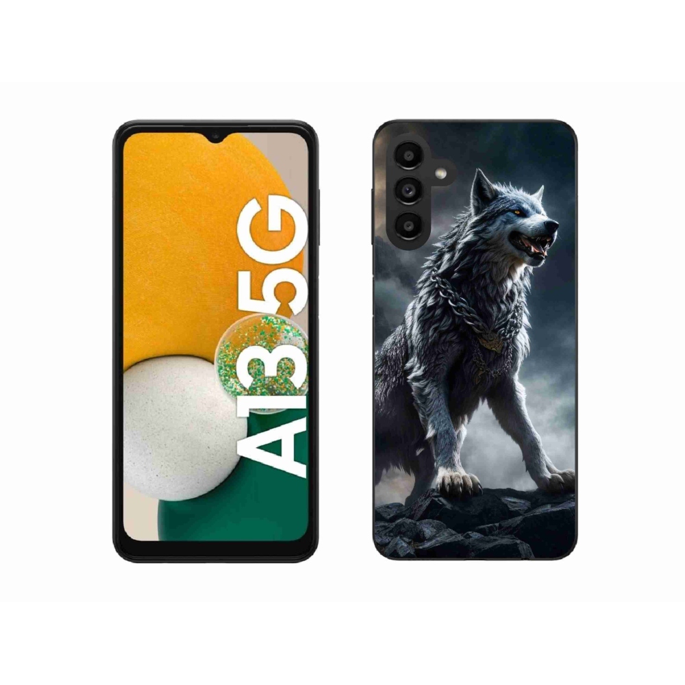 Gelový kryt mmCase na Samsung Galaxy A13 5G - vlk 1