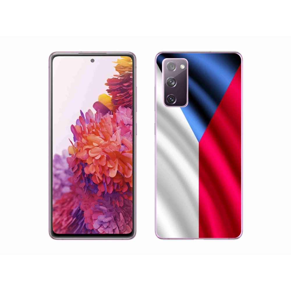 Gelový kryt mmCase na mobil Samsung Galaxy S20 FE - česká vlajka