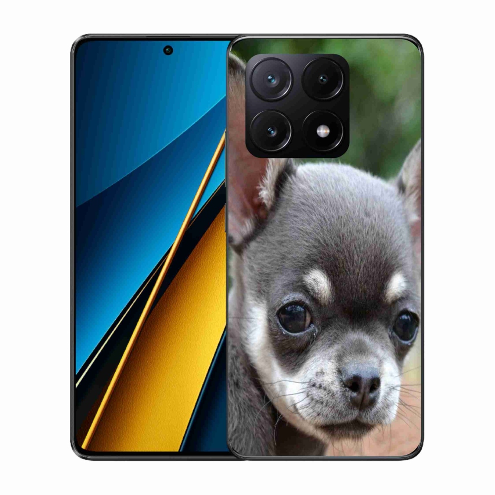 Gelový obal mmCase na Xiaomi Poco X6 Pro 5G - čivava