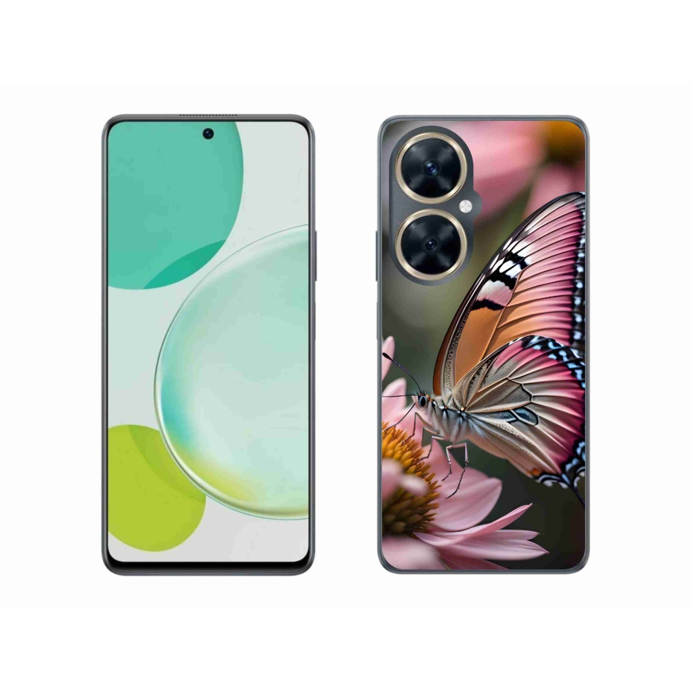 Gelový kryt mmCase na Huawei Nova 11i - barevný motýl