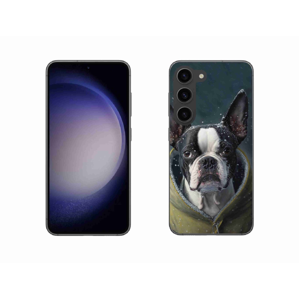 Gelový kryt mmCase na Samsung Galaxy S23 5G - buldoček