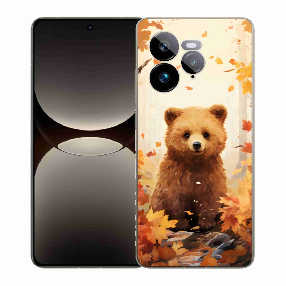 Gelový kryt mmCase na Realme GT 7 Pro 5G - medvěd v lese