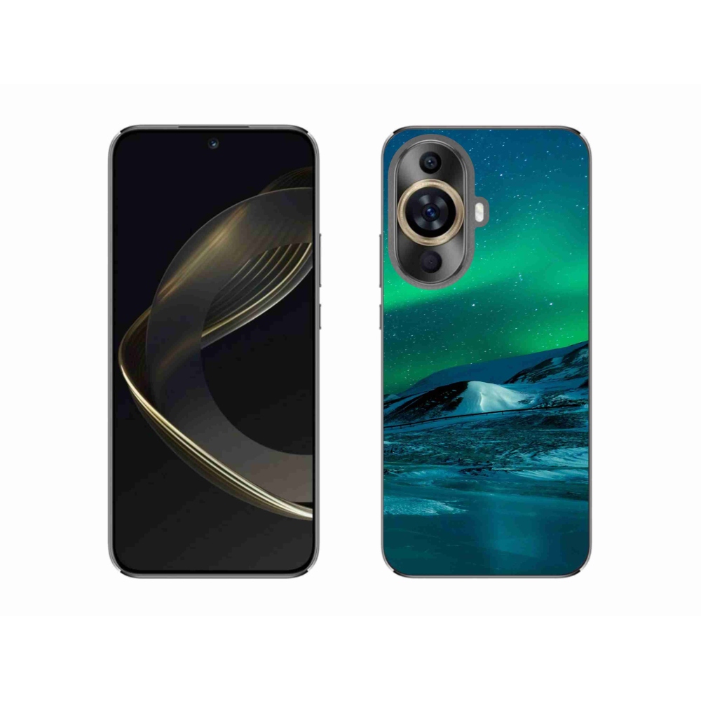 Gelový kryt mmCase na Huawei Nova 11 - polární záře
