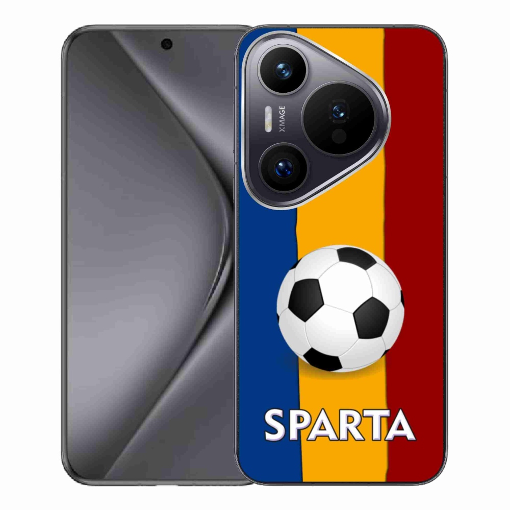 Gelový kryt mmCase na Huawei Pura 70 Pro - fotbal 1