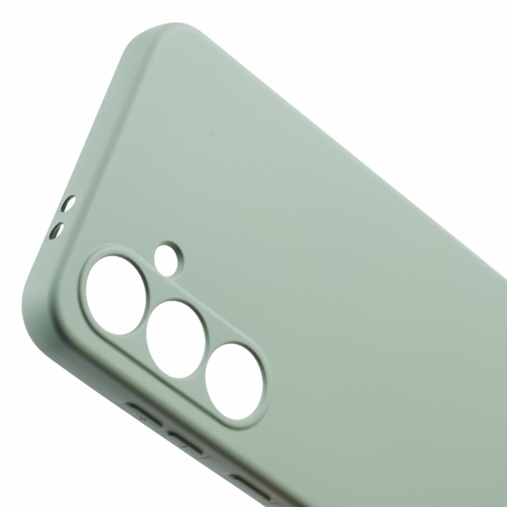 Gelový obal na Samsung Galaxy S24 FE - světlezelený