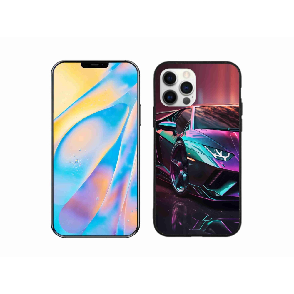 Gelový kryt mmCase na iPhone 12 Pro - auto 8