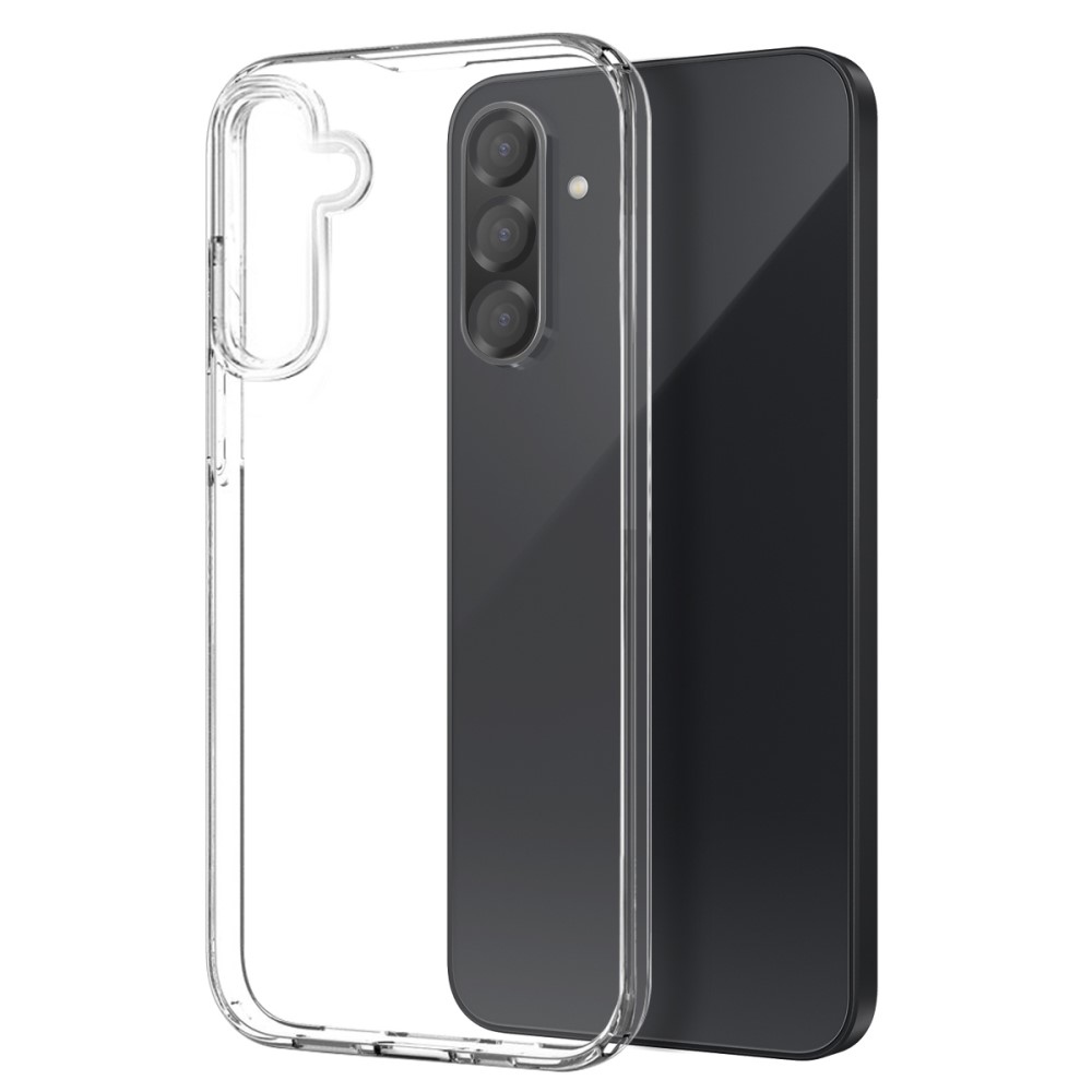 NORTHJO průhledný gelový obal + tvrzené sklo na Samsung Galaxy A26 5G - průhledný