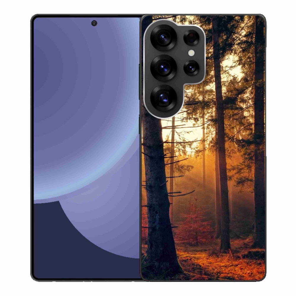 Gelový kryt mmCase na Samsung Galaxy S25 Ultra - les
