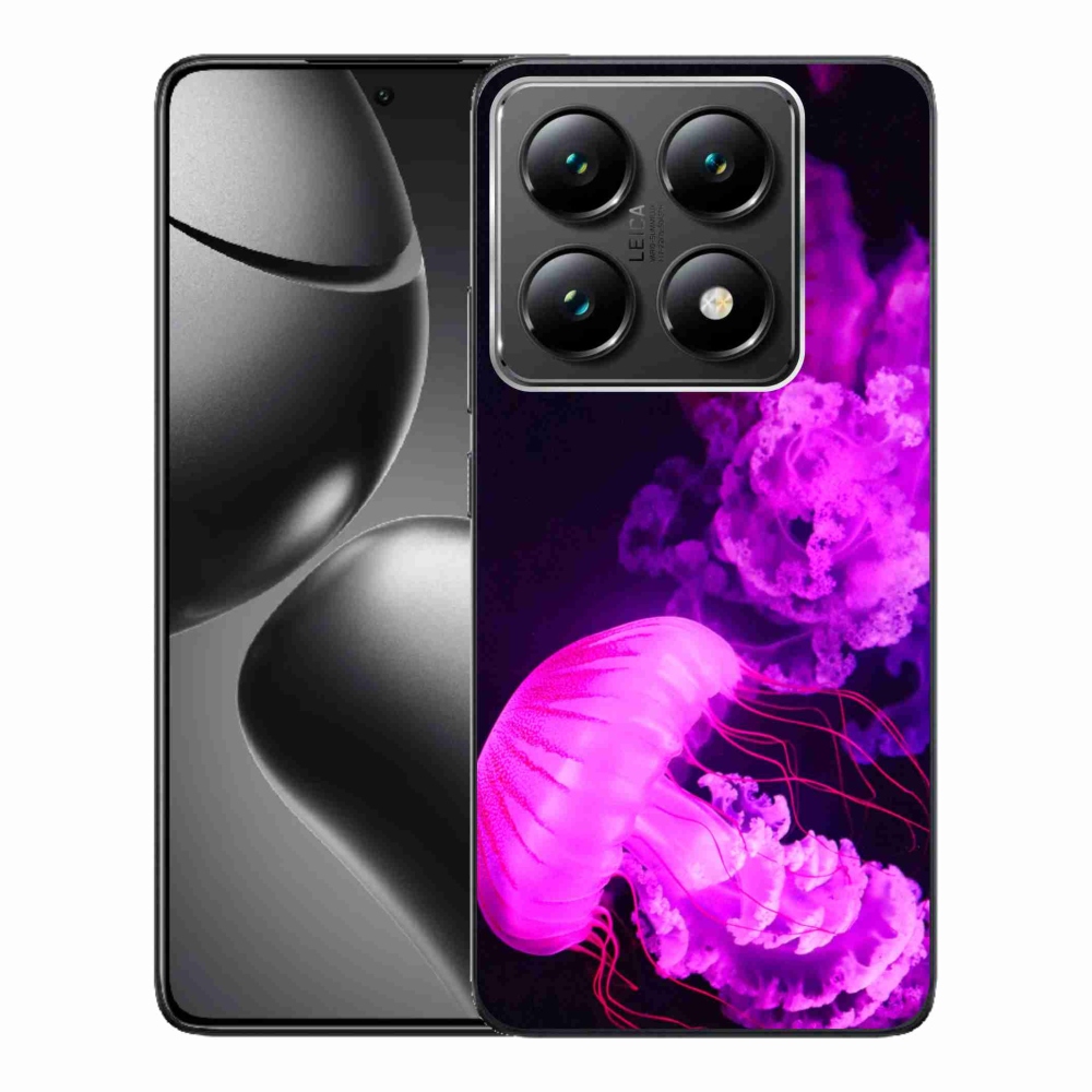 Gelový kryt mmCase na Xiaomi 14T Pro - medúza 1