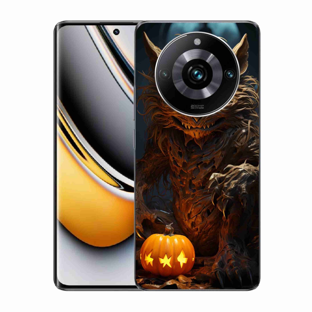 Gelový kryt mmCase na Realme 11 Pro/11 Pro+ - halloweenská příšera