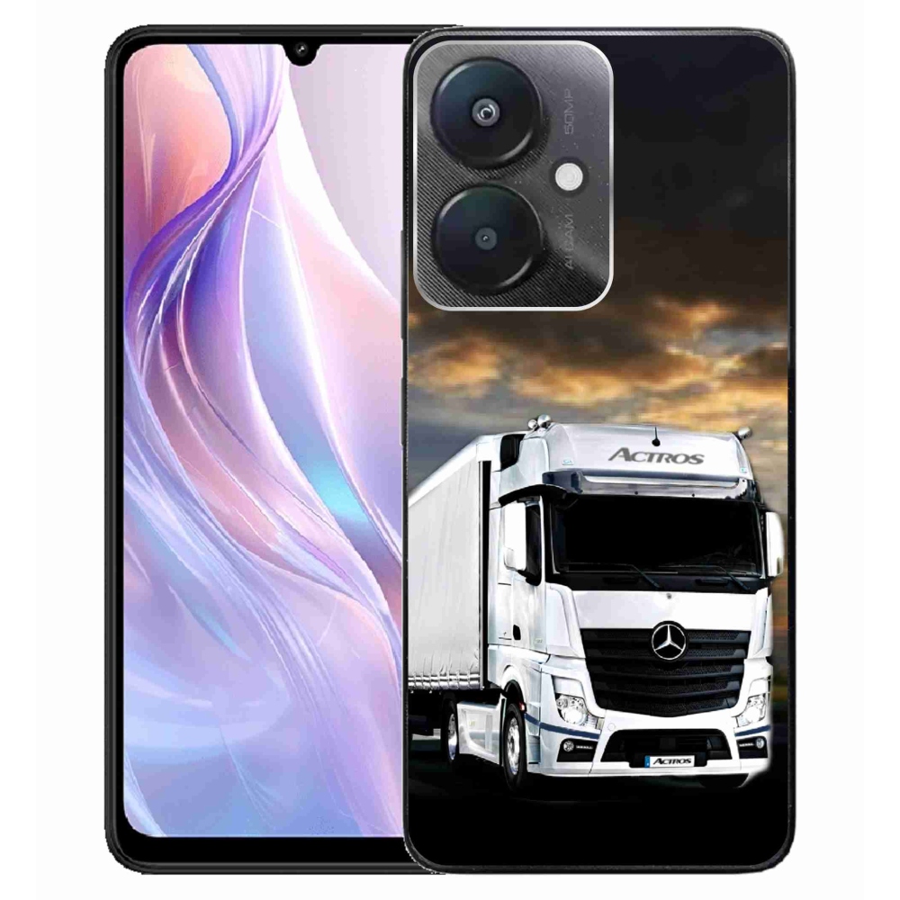 Gelový kryt mmCase na Xiaomi Redmi 13C 5G - kamion