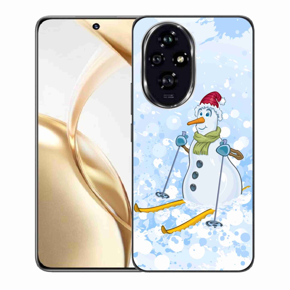 Gelový kryt mmCase na Honor 200 5G - sněhulák