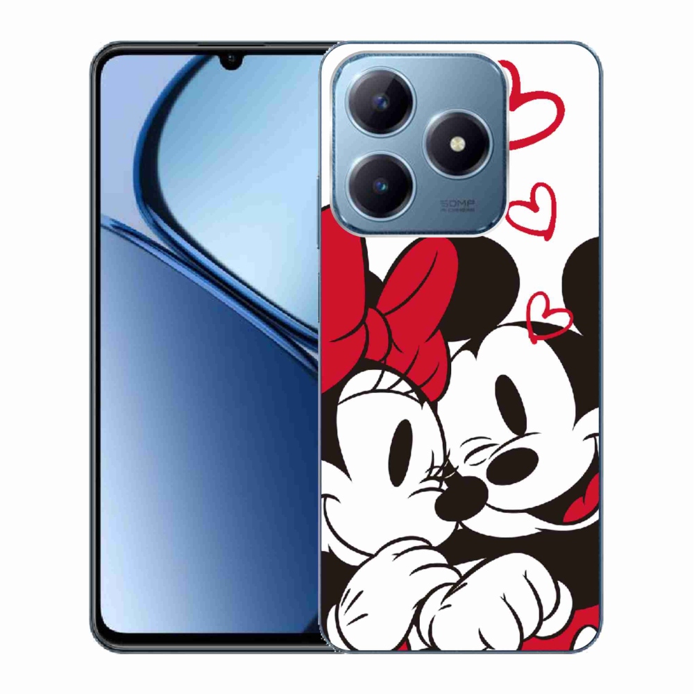 Gelový kryt mmCase na Realme C63 - minnie a mickey