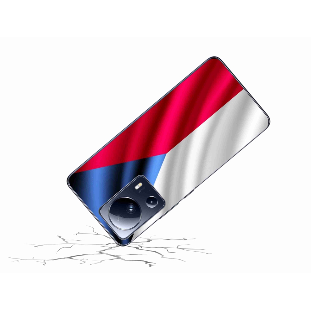 Gelový kryt mmCase na mobil Xiaomi 13 Lite - česká vlajka