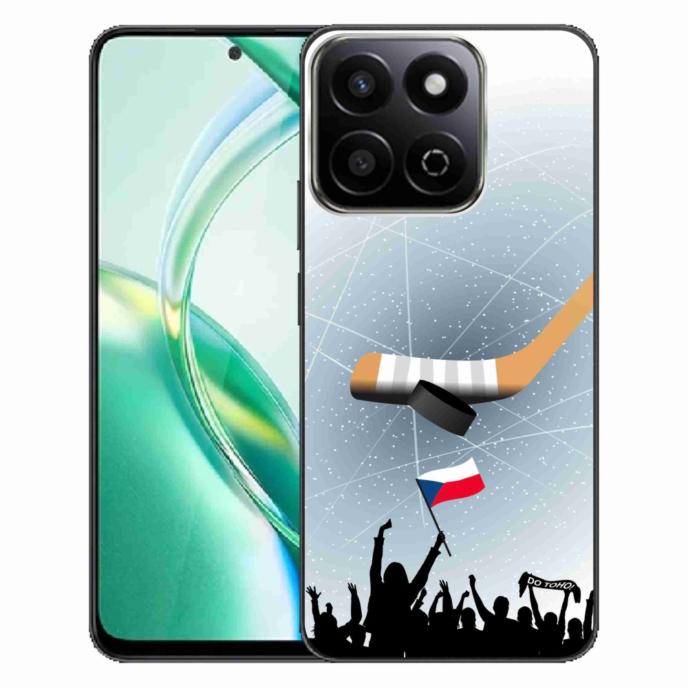 Gelový kryt mmCase na Honor 200 Smart 5G - fanoušci hokeje