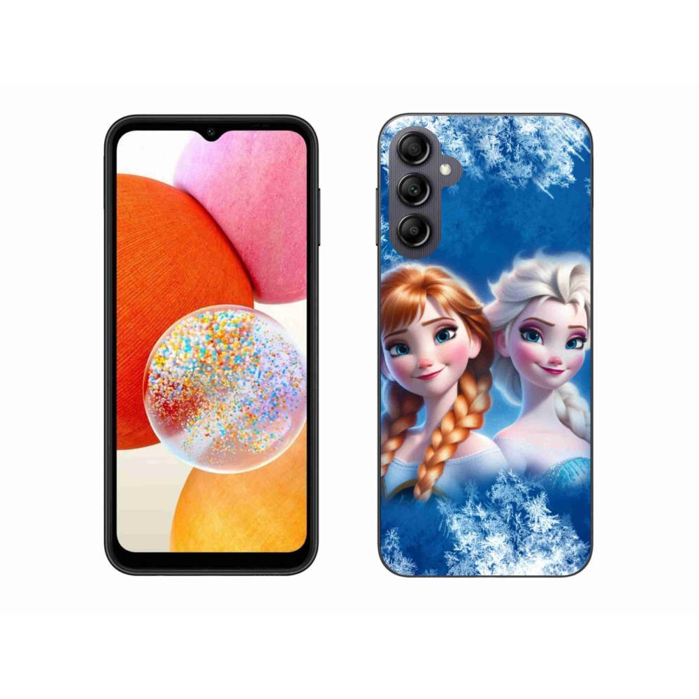 Gelový kryt mmCase na Samsung Galaxy A14 4G/5G - ledové království 2