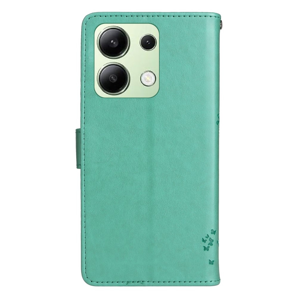 Trees knížkové pouzdro na Xiaomi Redmi Note 13 - modrozelené