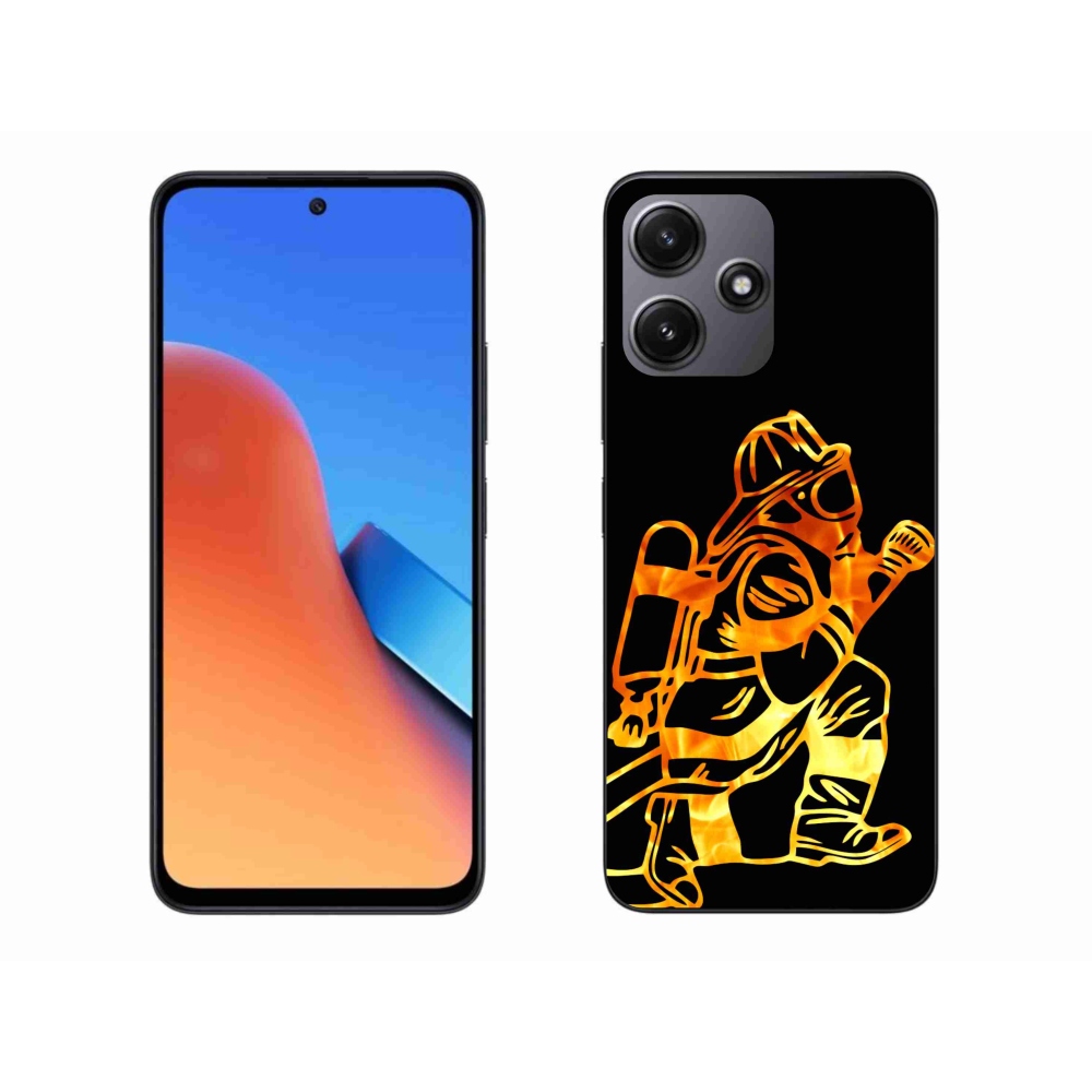 Gelový kryt mmCase na Xiaomi Redmi 12 5G - hasič 1
