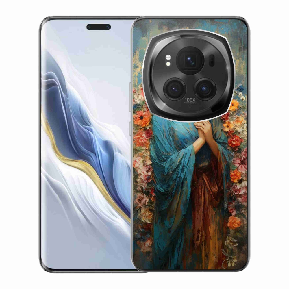 Gelový kryt mmCase na Honor Magic 6 Pro 5G - svatá žena