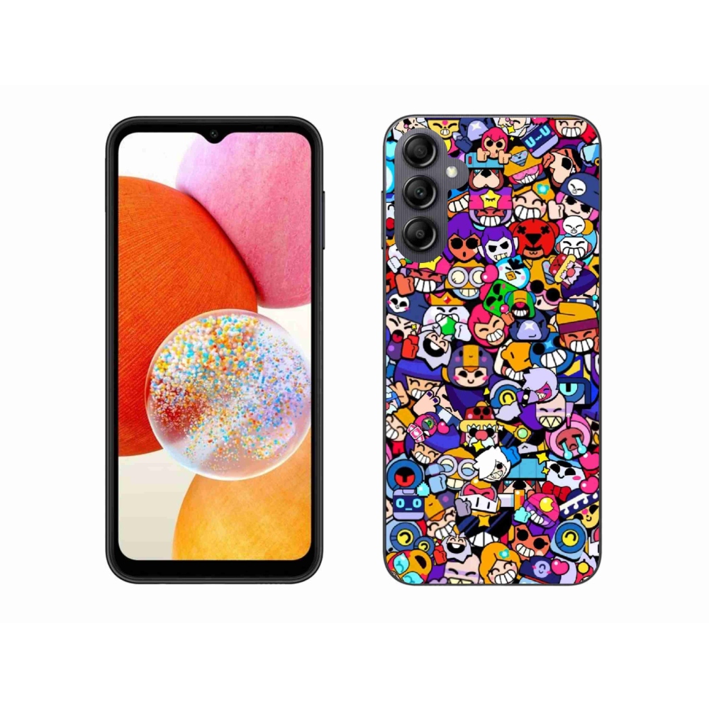 Gelový kryt mmCase na Samsung Galaxy A14 4G/5G - brawl stars 2