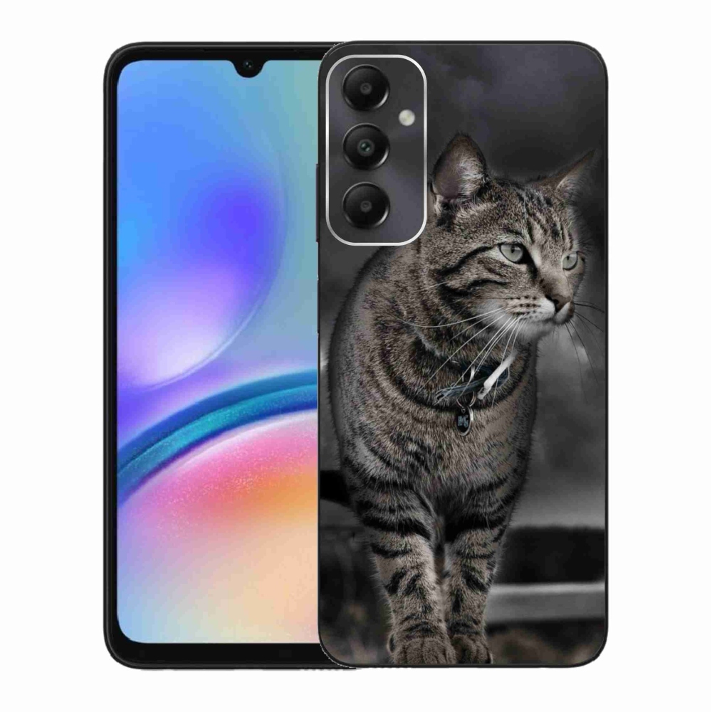 Gelový kryt mmCase na Samsung Galaxy A05s - kočka