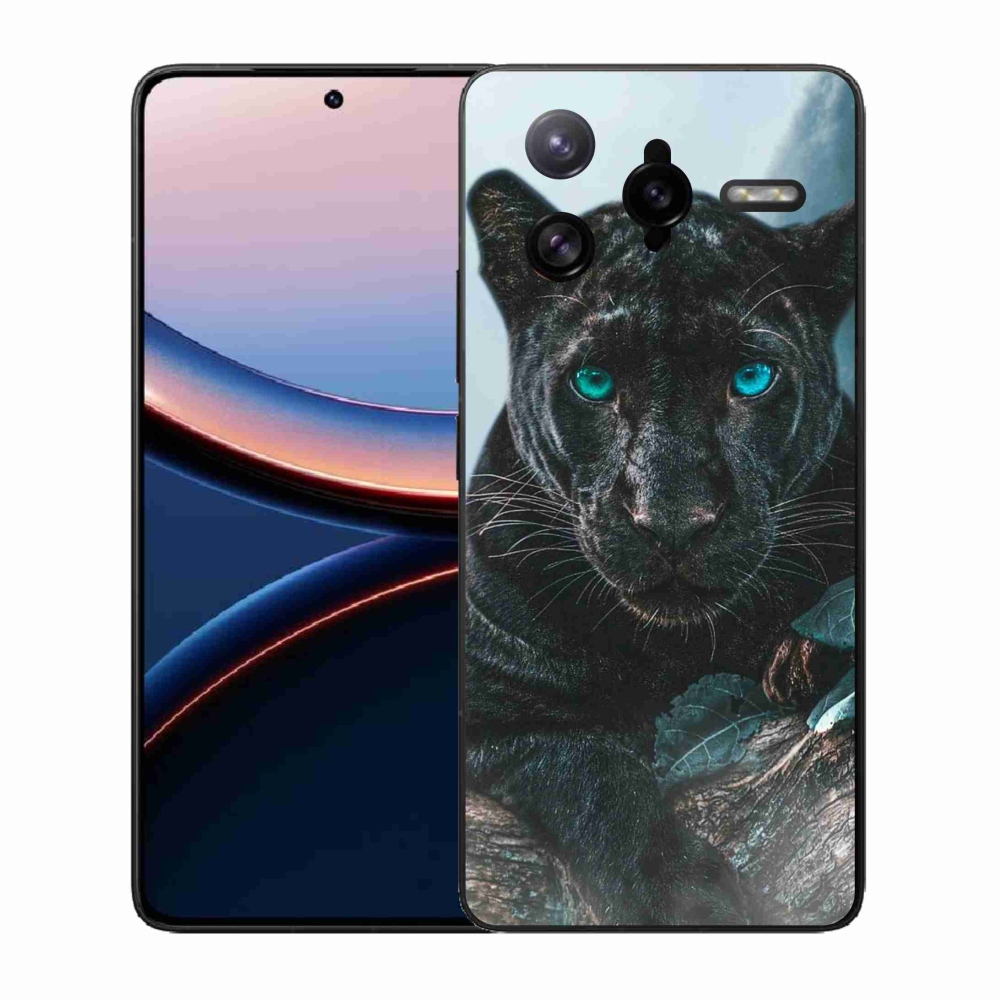Gelový kryt mmCase na Xiaomi Poco F7 Ultra - černý panter