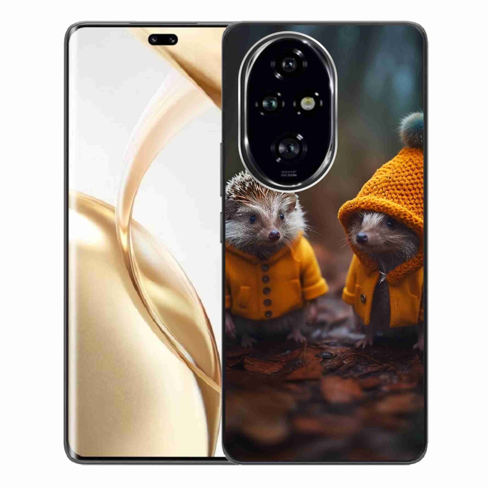 Gelový kryt mmCase na Honor 200 Pro 5G - ježci