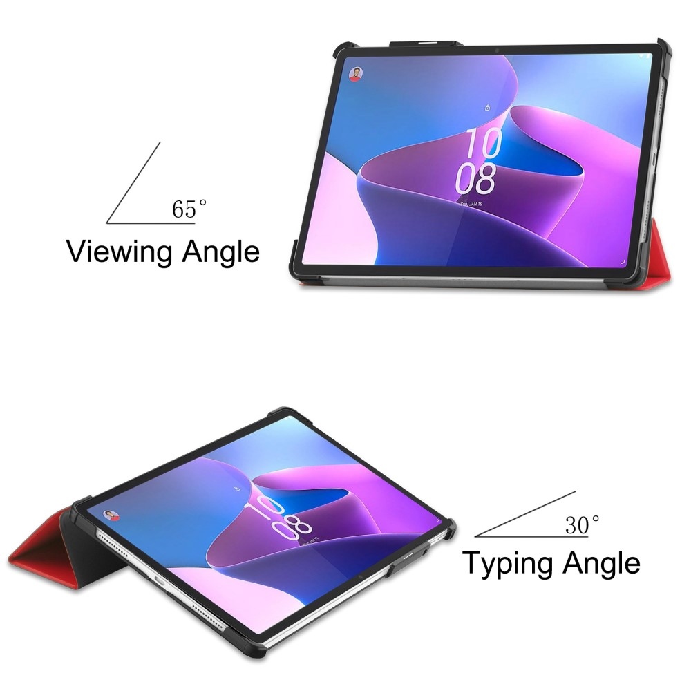 Case chytré zavírací pouzdro na Lenovo Tab P11 Pro (2.Gen) - červené