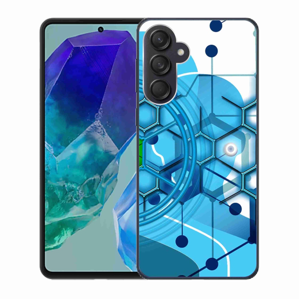 Gelový kryt mmCase na Samsung Galaxy M55 5G - abstraktní vzor 2