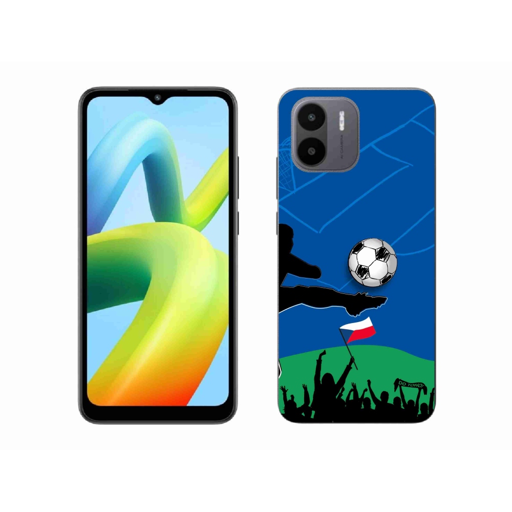 Gelový kryt mmCase na Xiaomi Redmi A1 - fanoušci fotbalu