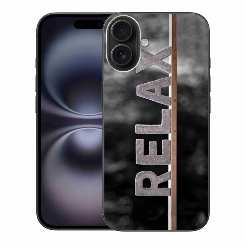Gelový kryt mmCase na iPhone 16 Plus - relax 1