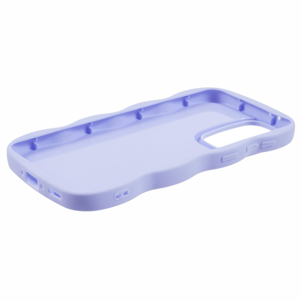 Wave odolný gelový obal na Samsung Galaxy A36 5G/A56 5G - fialový