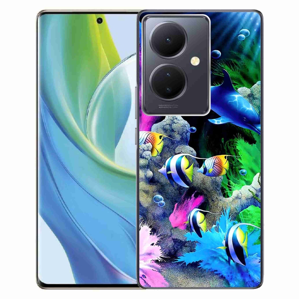 Gelový obal mmCase na Vivo V29 Lite 5G - mořský svět
