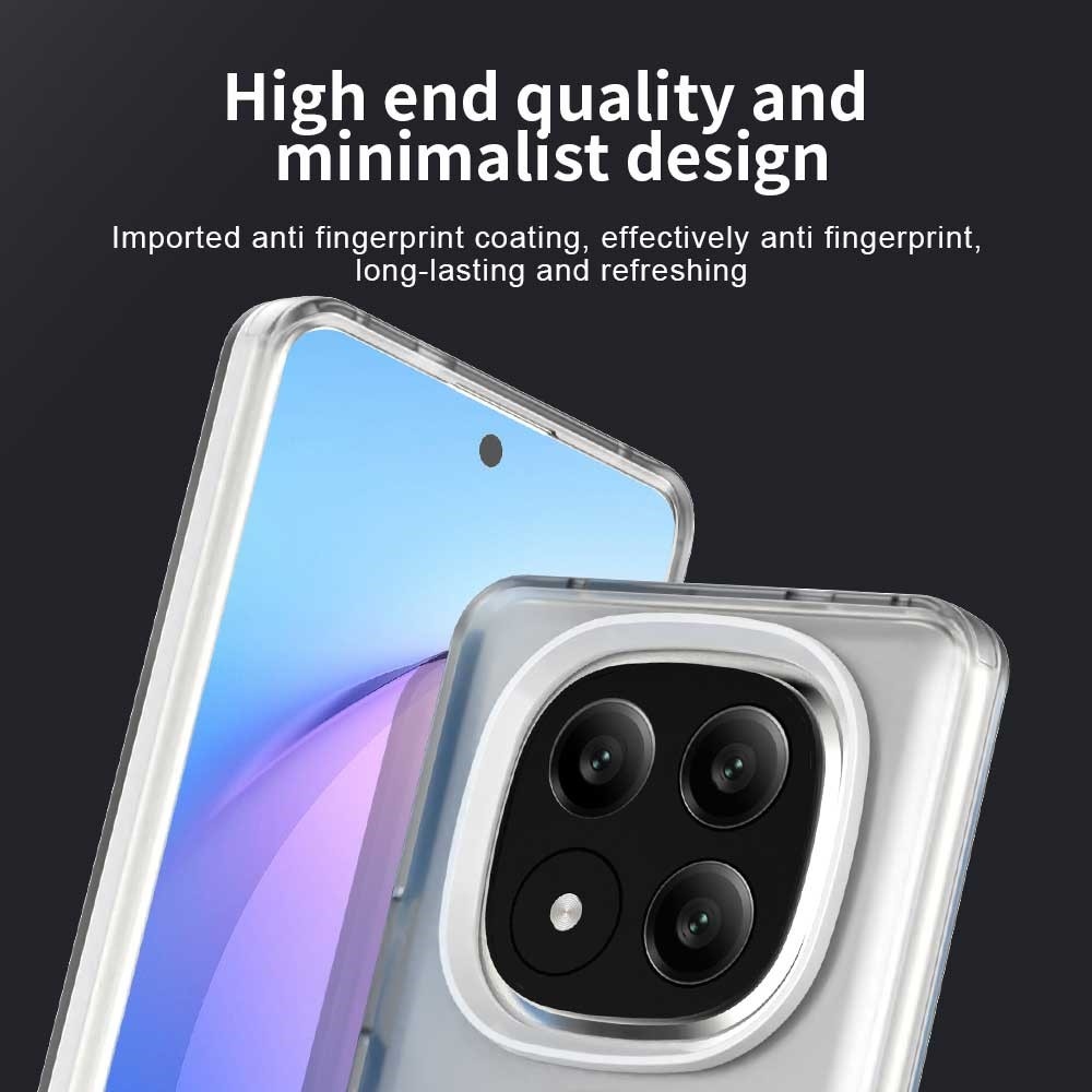 Candy gelový obal s MagSafe na Xiaomi Redmi Note 14 Pro+ 5G - bílý
