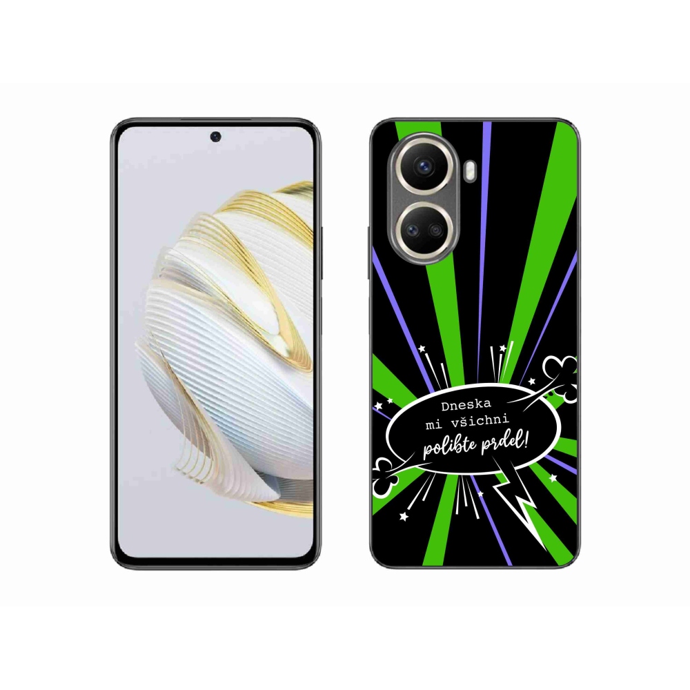 Gelový kryt mmCase na Huawei Nova 10 SE - vtipný text 15 černé pozadí