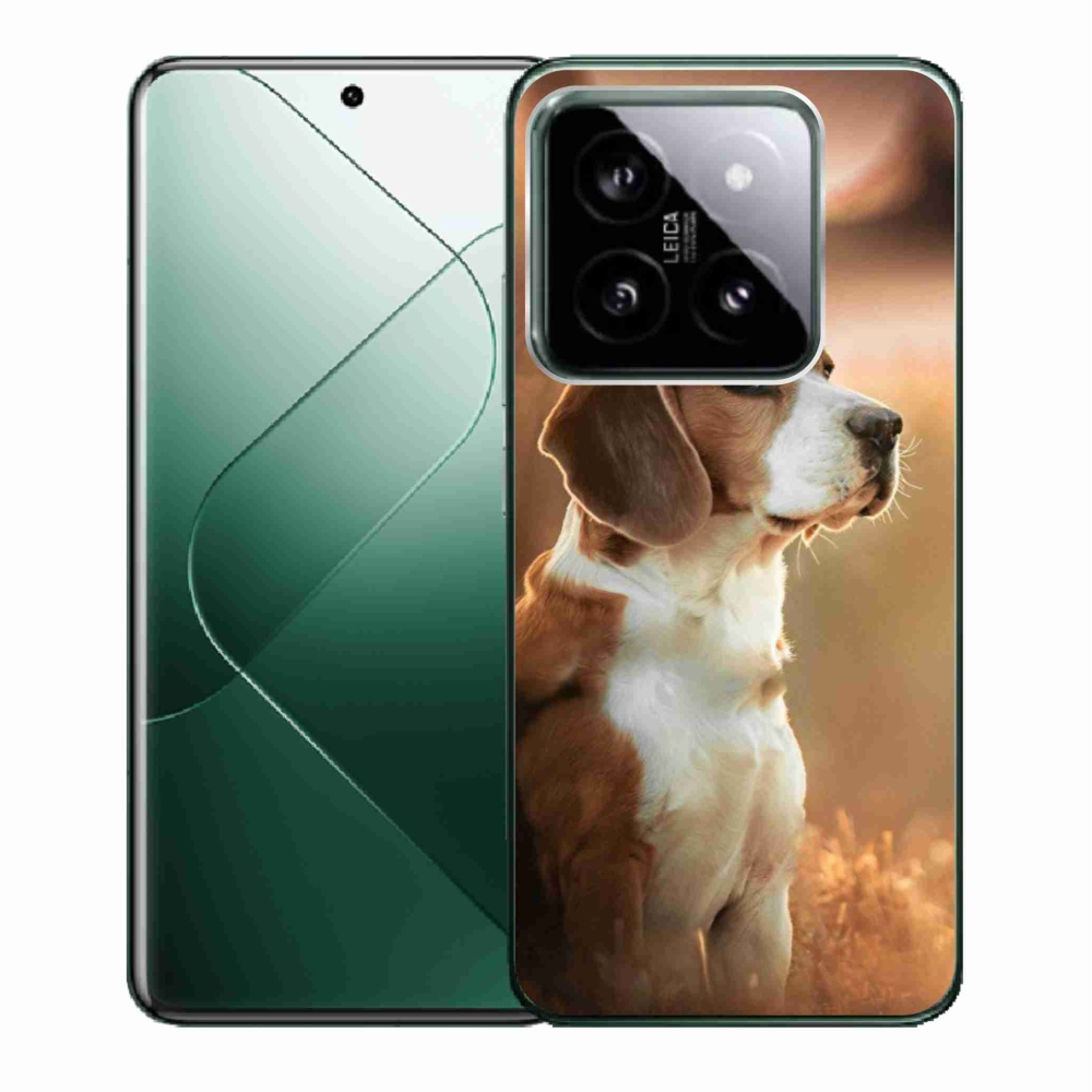 Gelový kryt mmCase na Xiaomi 14 - bígl