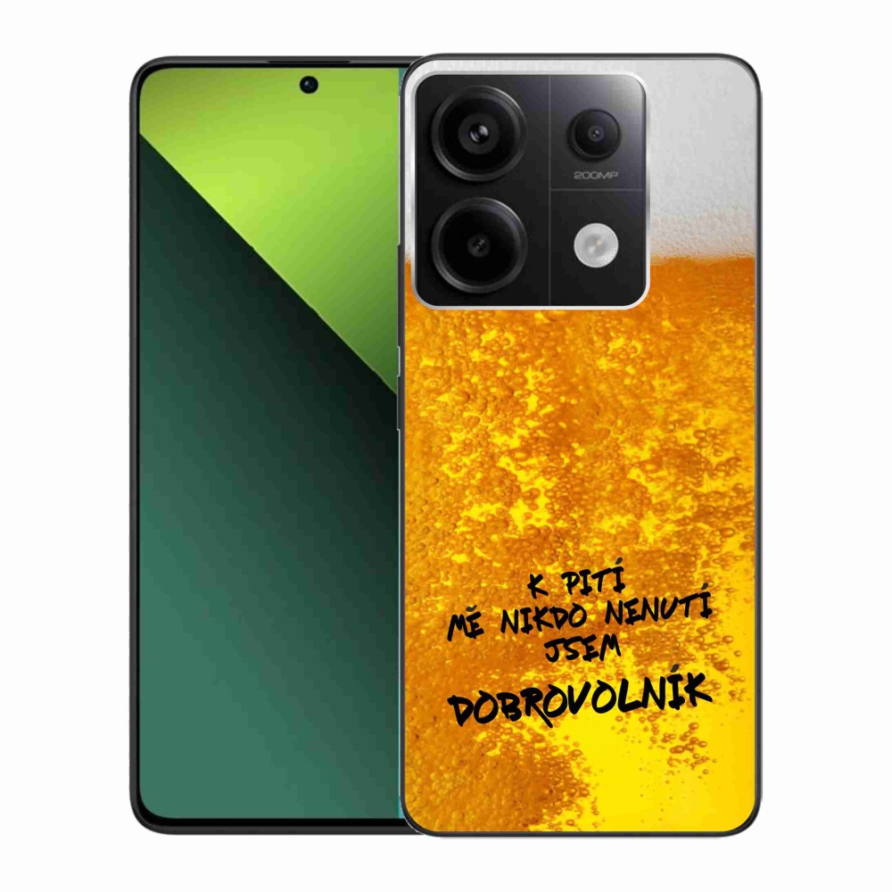 Gelový kryt mmCase na Xiaomi Redmi Note 13 Pro 5G/Poco X6 5G - pivní motiv 4