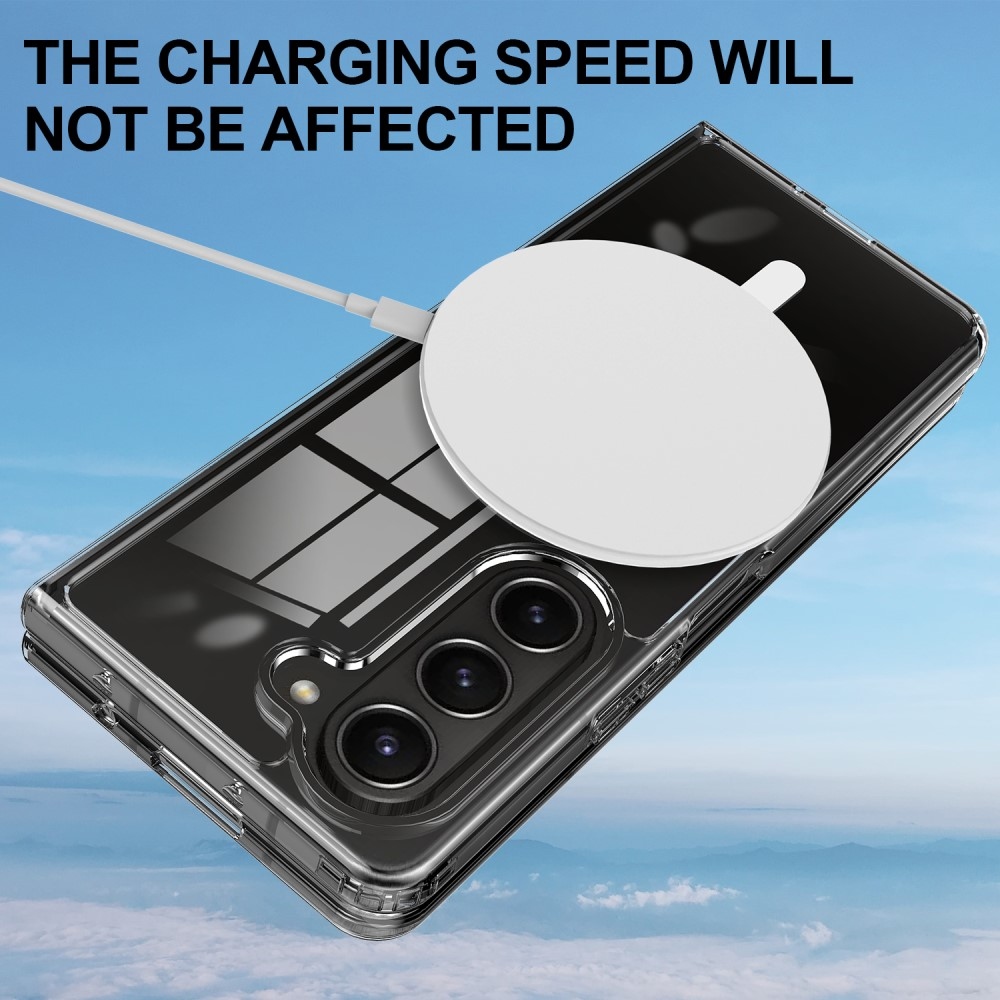 Shock plastový kryt s MagSafe na Samsung Galaxy Z Fold6 5G - černý